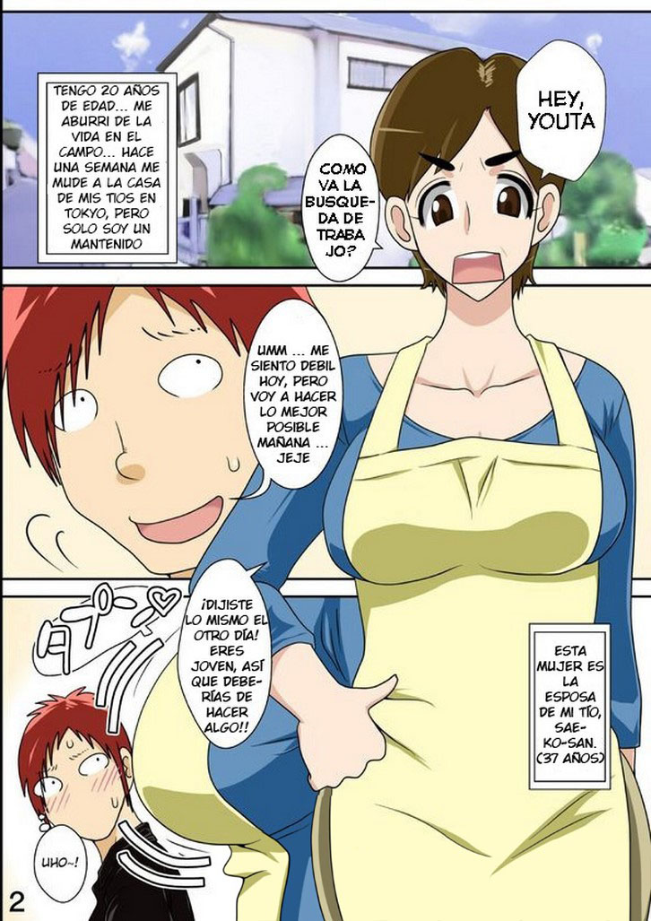 Aunt Fucker (Abusando de la Puta de mi Tía) Freehand - 2 - Comics Porno - Hentai Manga - Cartoon XXX