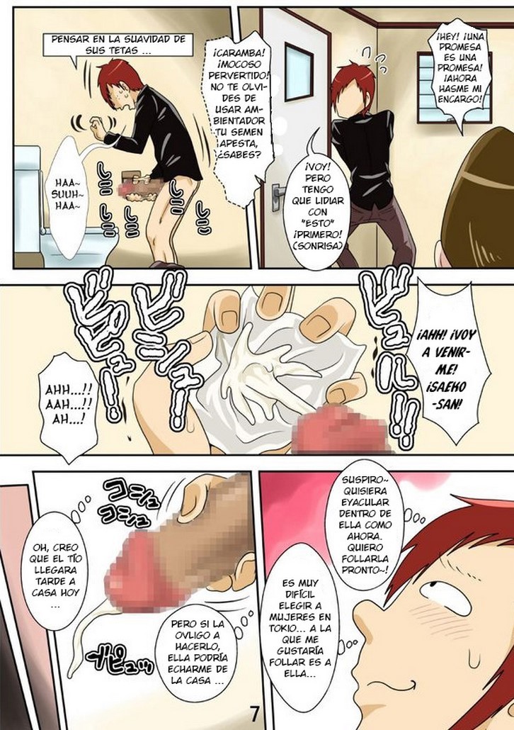 Aunt Fucker (Abusando de la Puta de mi Tía) Freehand - 7 - Comics Porno - Hentai Manga - Cartoon XXX