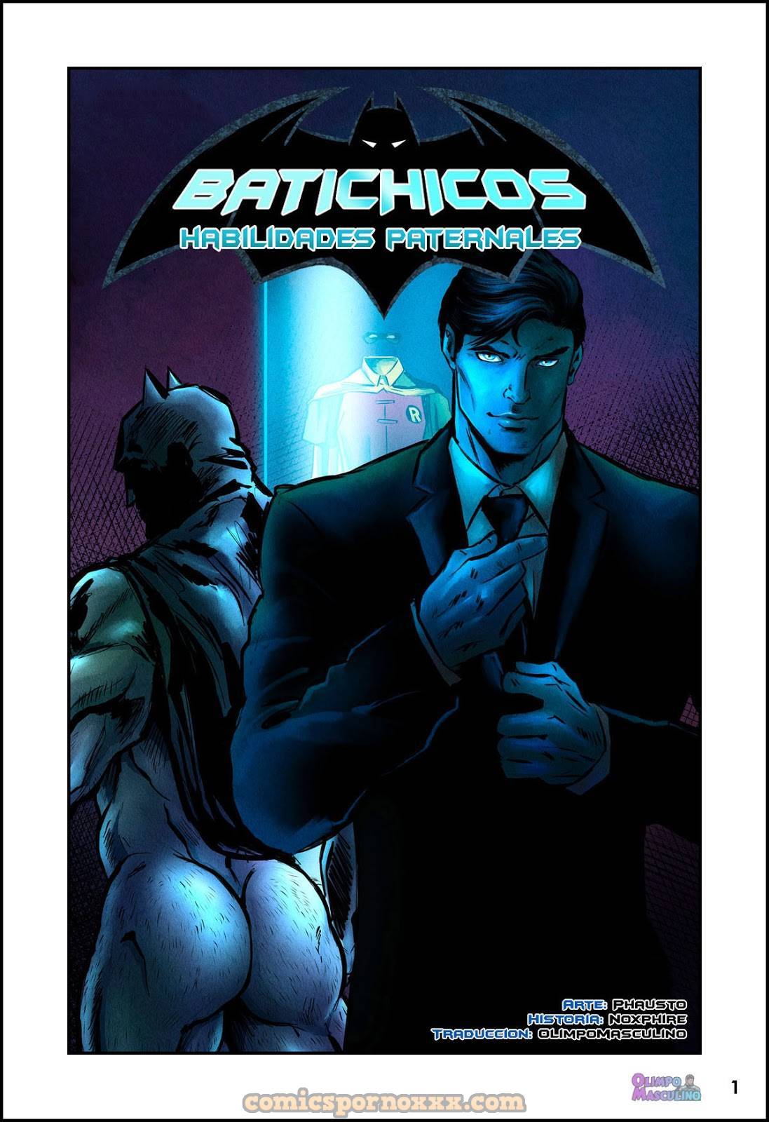 Batichicos – Habilidades Paternales (Batman y Robin Gay) - 1 - Comics Porno - Hentai Manga - Cartoon XXX