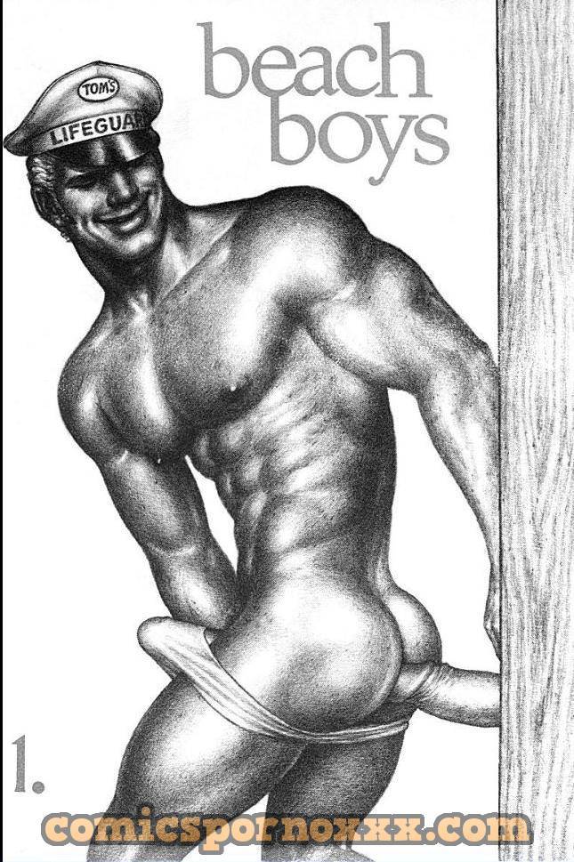 Beach Boys #1 (Muchachos Gay Sexo en la Playa) - 1 - Comics Porno - Hentai Manga - Cartoon XXX
