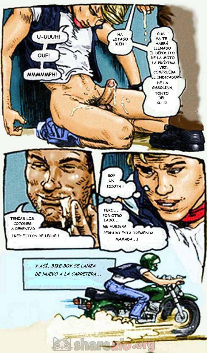 Bike Boy (Mecánico le Chupa el Pene a Jovencito Gay) - 7 - Comics Porno - Hentai Manga - Cartoon XXX