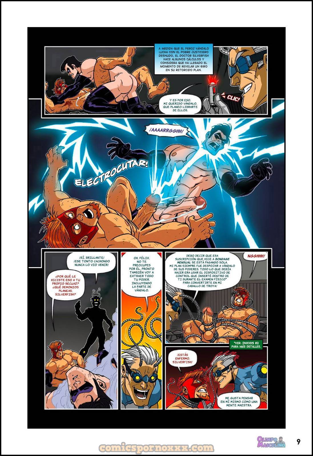 El Increíble Justiciero Desnudo (Libro #3) - 9 - Comics Porno - Hentai Manga - Cartoon XXX