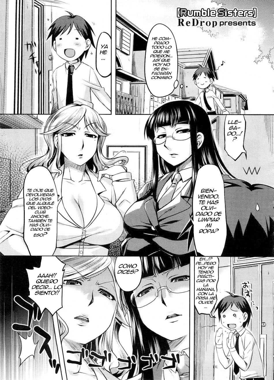 Hermanas Abusivas - 1 - Comics Porno - Hentai Manga - Cartoon XXX