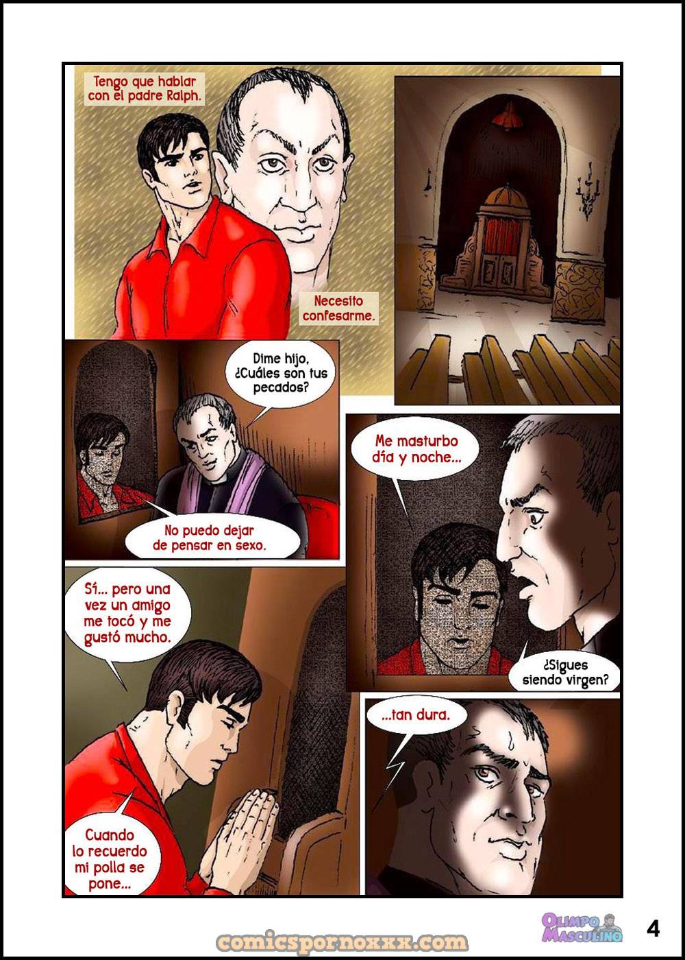 La Confesión del Sacerdote Gay Abusador #2 - 4 - Comics Porno - Hentai Manga - Cartoon XXX