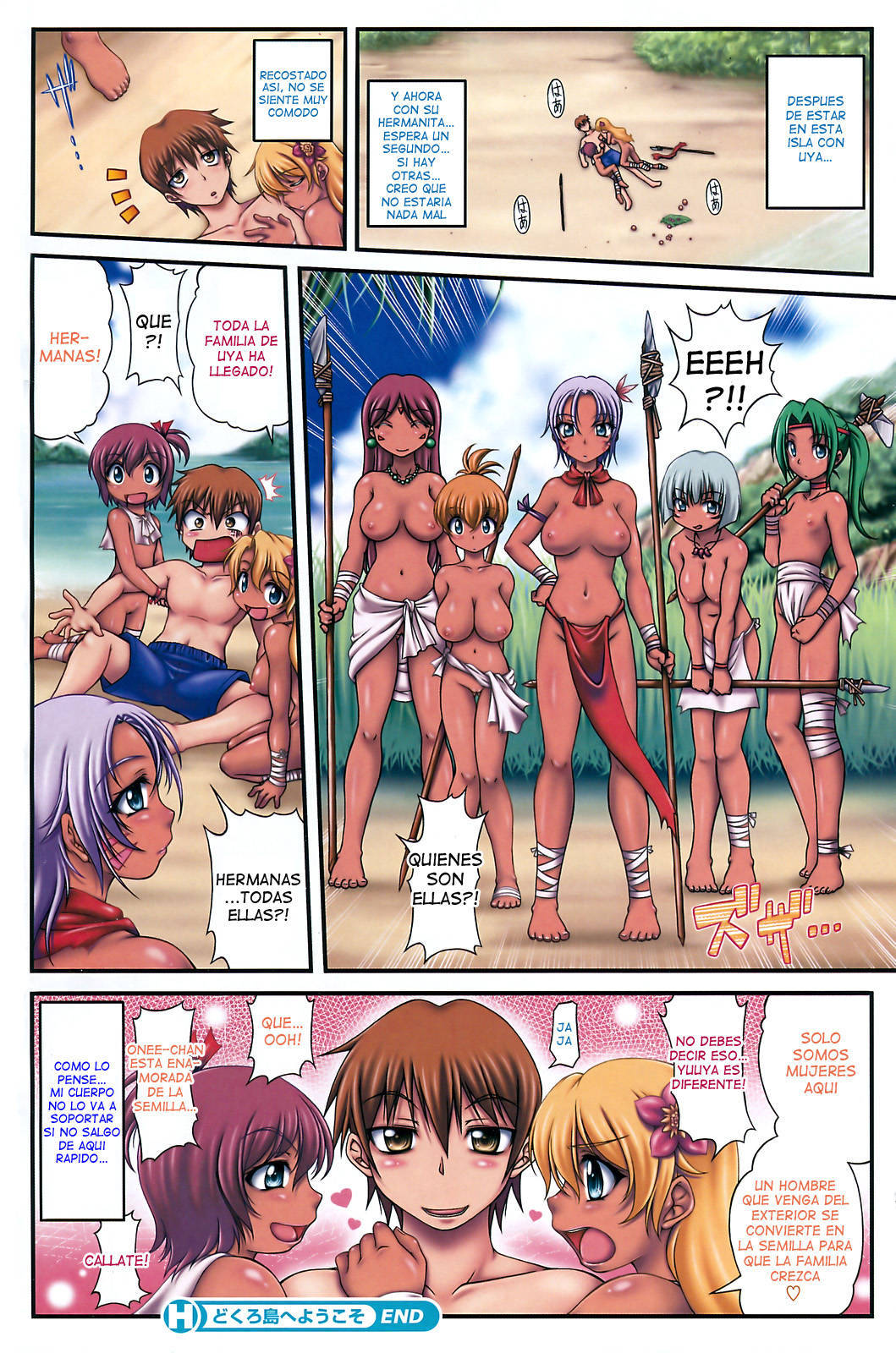 La Isla Calavera un Paraiso Porno - 8 - Comics Porno - Hentai Manga - Cartoon XXX