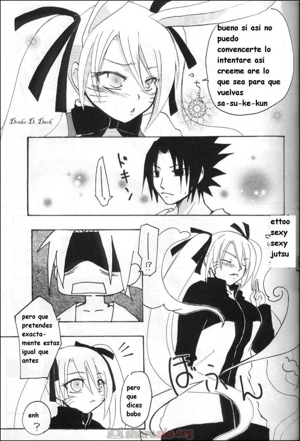 La Persuación de Naruto (Naruko y Sasuke Uchiha Follando) - 4 - Comics Porno - Hentai Manga - Cartoon XXX