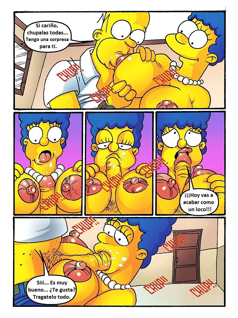La Sorpresa de Marge Simpson al Sentir el Pene de Ned Flanders en el Culo (DrawnSex) - 2 - Comics Porno - Hentai Manga - Cartoon XXX