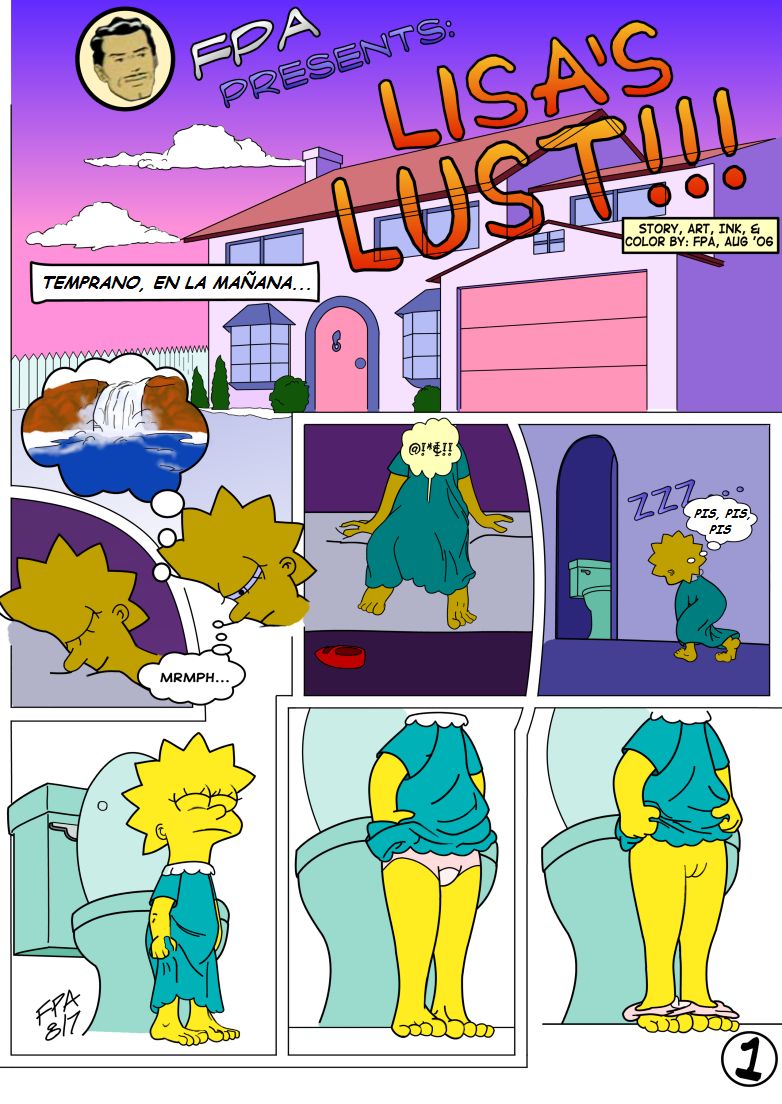 La Perdición de Lisa Simpson (Lisa´s Lust) - 1 - Comics Porno - Hentai Manga - Cartoon XXX
