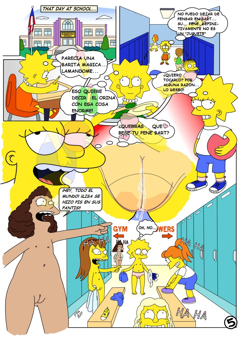La Perdición de Lisa Simpson (Lisa´s Lust) - 5 - Comics Porno - Hentai Manga - Cartoon XXX