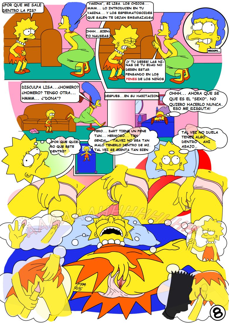 La Perdición de Lisa Simpson (Lisa´s Lust) - 8 - Comics Porno - Hentai Manga - Cartoon XXX