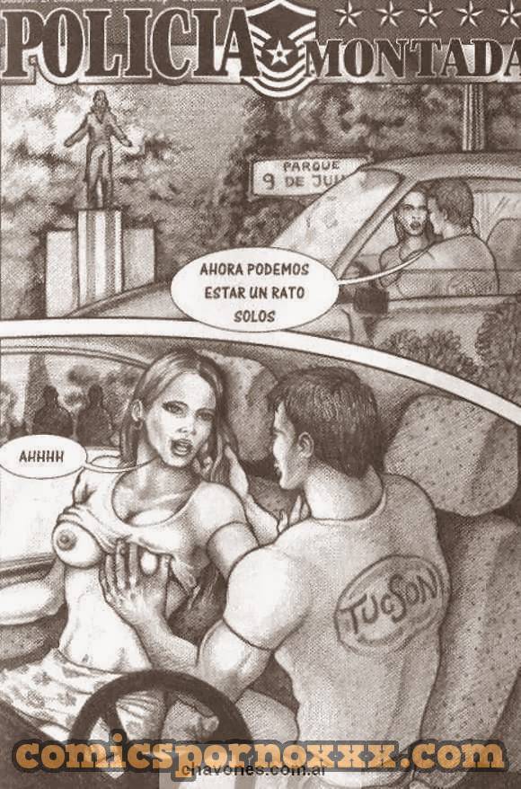 Pareja Heterosexual Violados por la Policía Montada (Gay) - 1 - Comics Porno - Hentai Manga - Cartoon XXX
