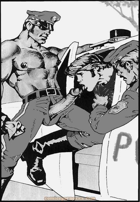 Patrulleros Gay (Ettienne) - 2 - Comics Porno - Hentai Manga - Cartoon XXX