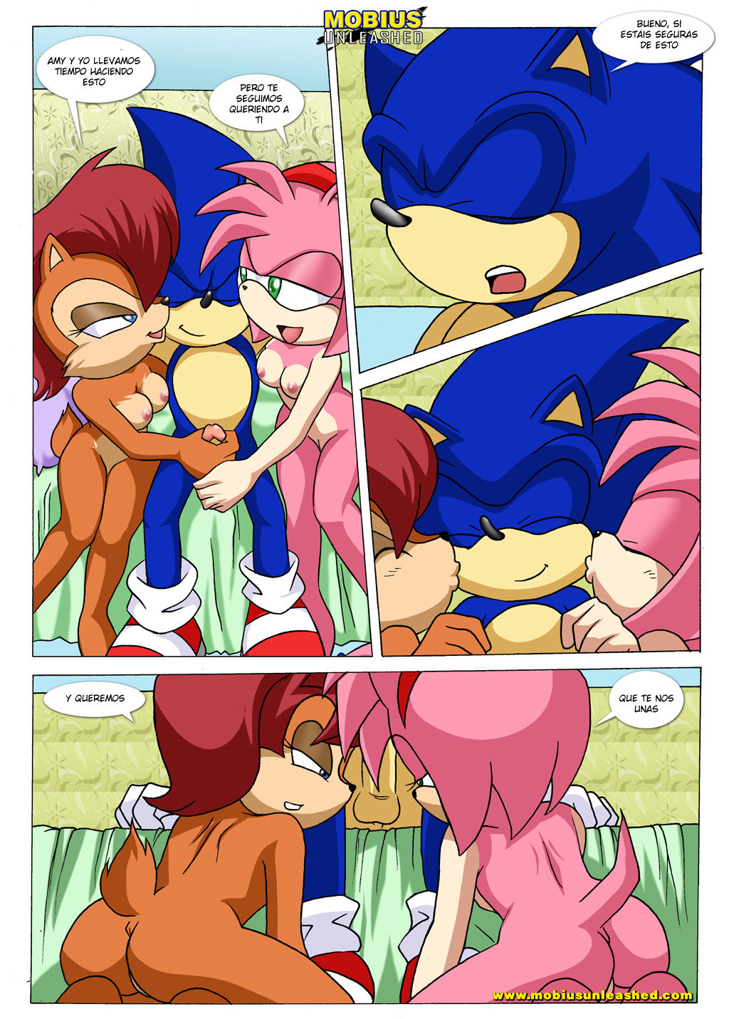 Divertida Noche de Sábado #1 (Saga Completa de Sonic, Sally, Amy, Tails, Knuckles) - 11 - Comics Porno - Hentai Manga - Cartoon XXX