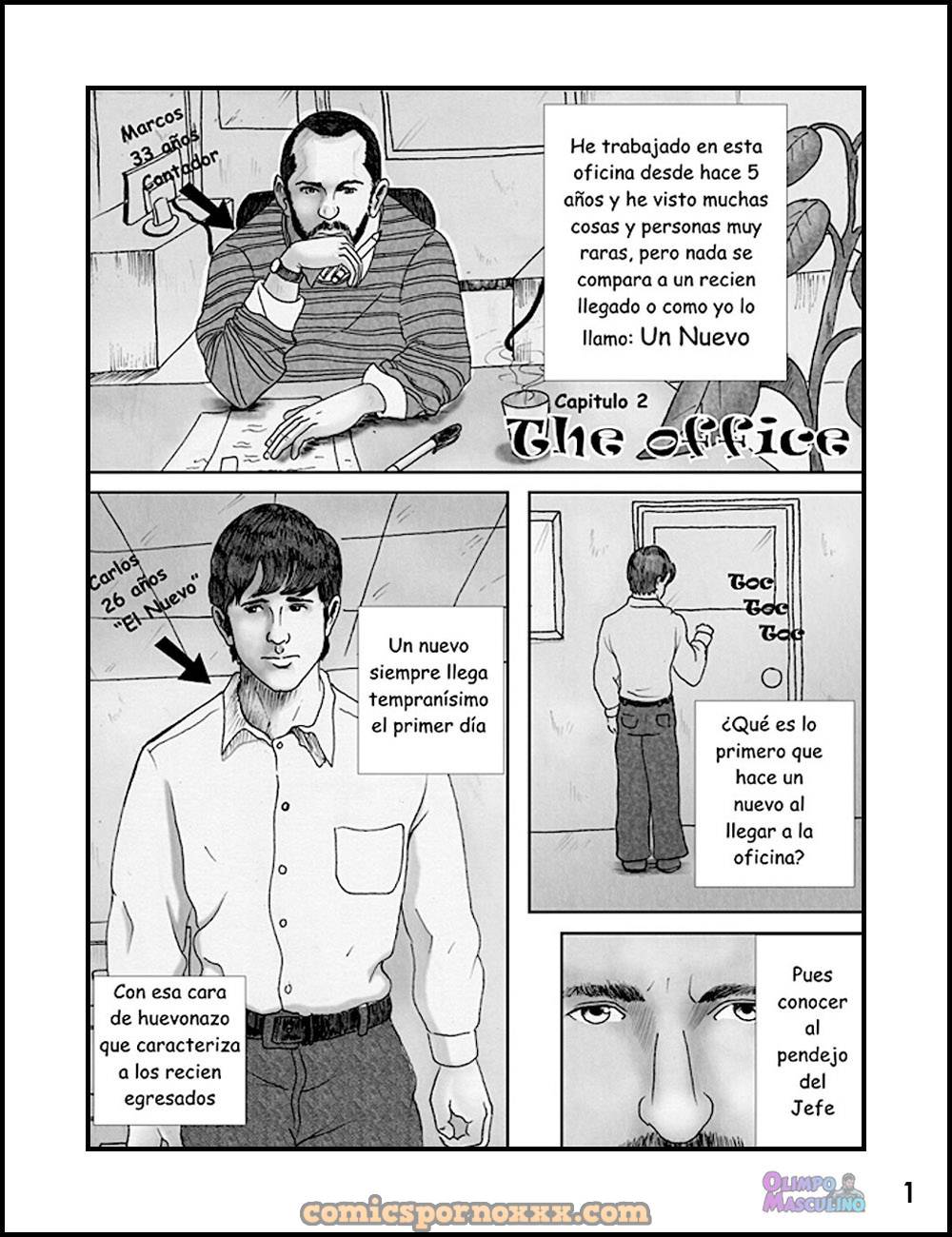 Sexo Bisexual en la Oficina - 1 - Comics Porno - Hentai Manga - Cartoon XXX