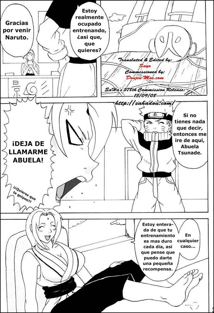 Tsunade´s Book (El Libro de la Abuela Tsunade XXX) - 4 - Comics Porno - Hentai Manga - Cartoon XXX