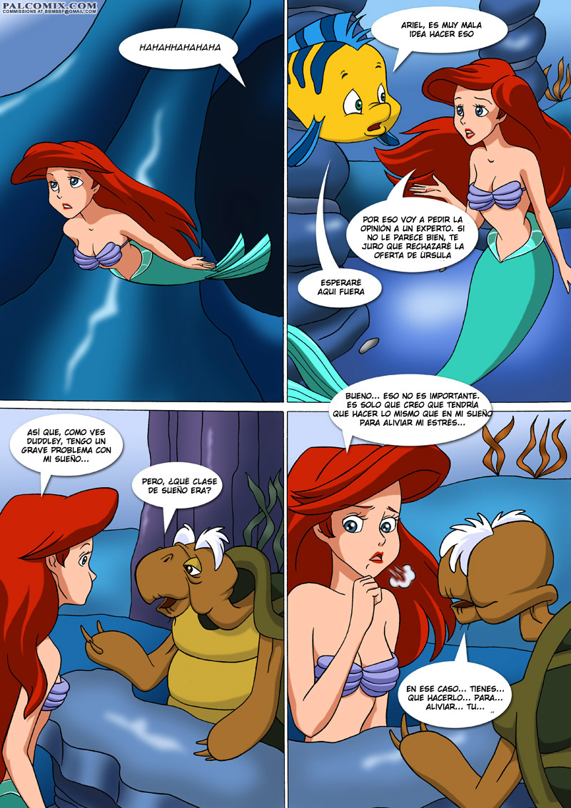 El Descubrimiento de Ariel #1 (La Sirenita) - 10 - Comics Porno - Hentai Manga - Cartoon XXX