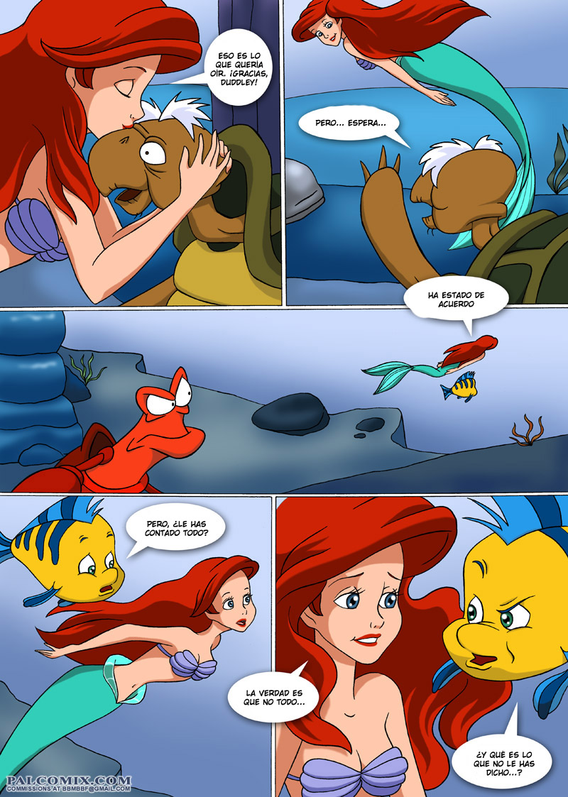 El Descubrimiento de Ariel #1 (La Sirenita) - 11 - Comics Porno - Hentai Manga - Cartoon XXX