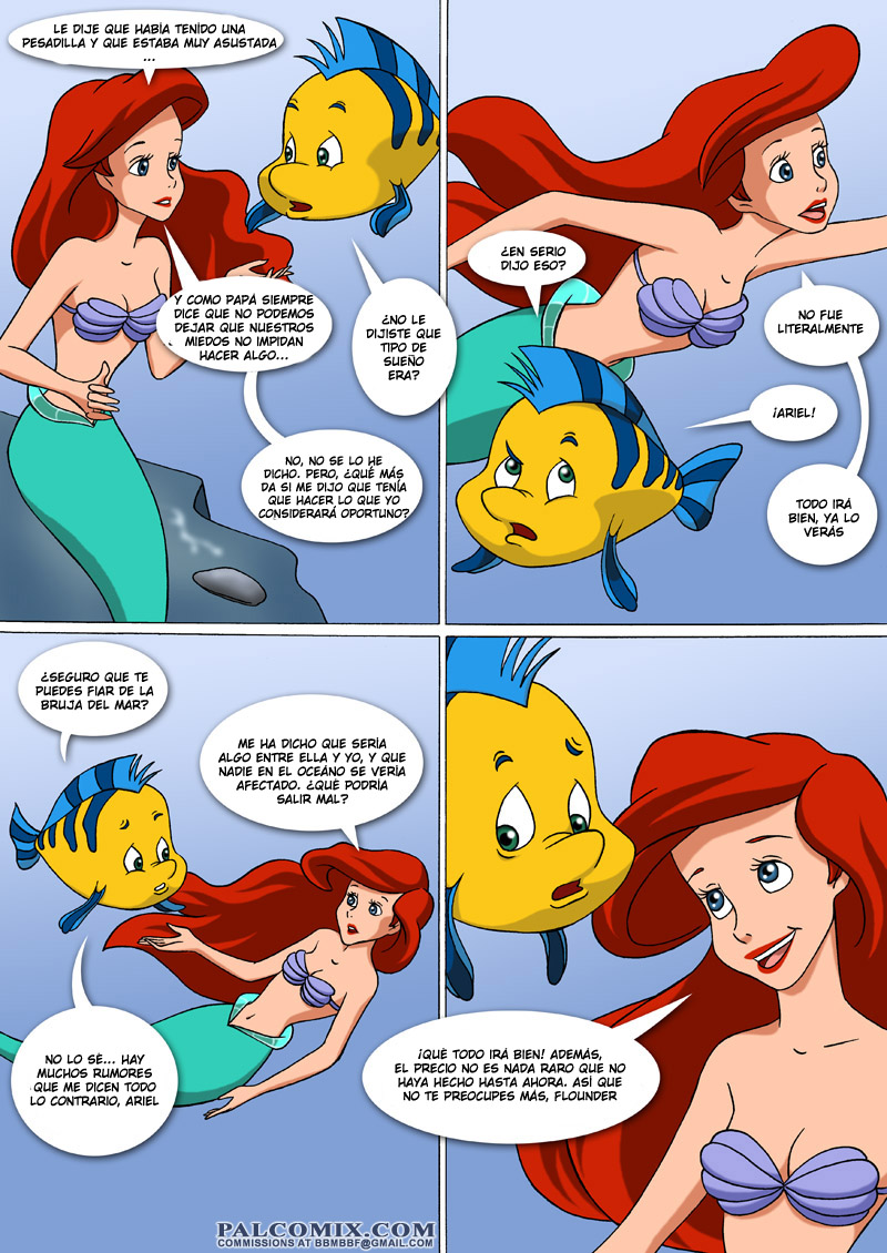 El Descubrimiento de Ariel #1 (La Sirenita) - 12 - Comics Porno - Hentai Manga - Cartoon XXX