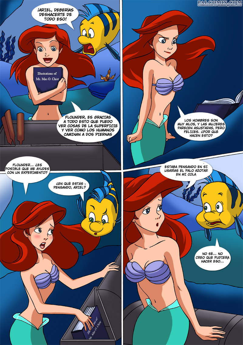 El Descubrimiento de Ariel #1 (La Sirenita) - 2 - Comics Porno - Hentai Manga - Cartoon XXX