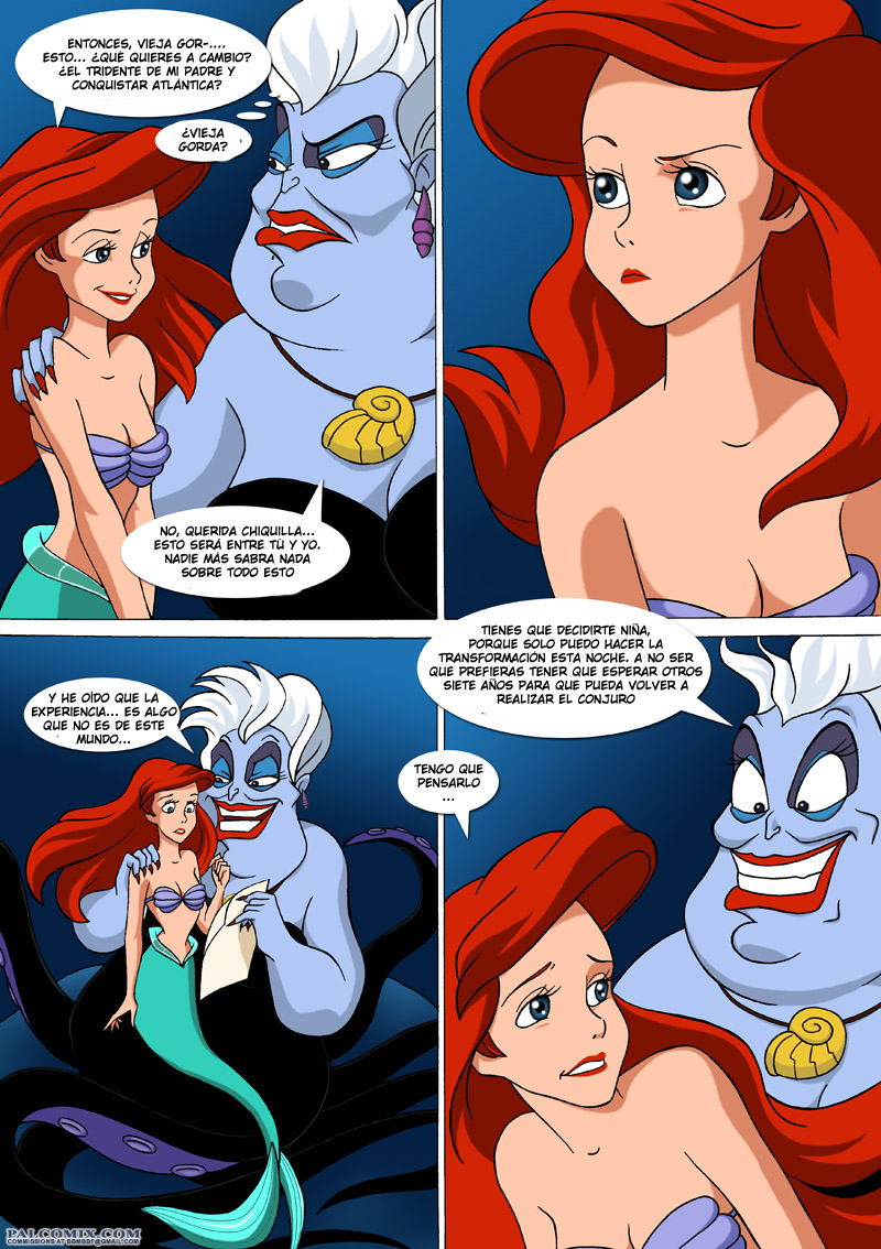 El Descubrimiento de Ariel #1 (La Sirenita) - 9 - Comics Porno - Hentai Manga - Cartoon XXX