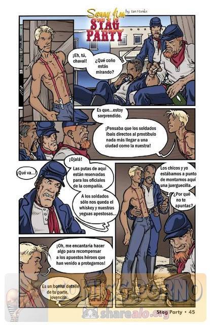 Una Fiesta Gay en el Establo - 2 - Comics Porno - Hentai Manga - Cartoon XXX