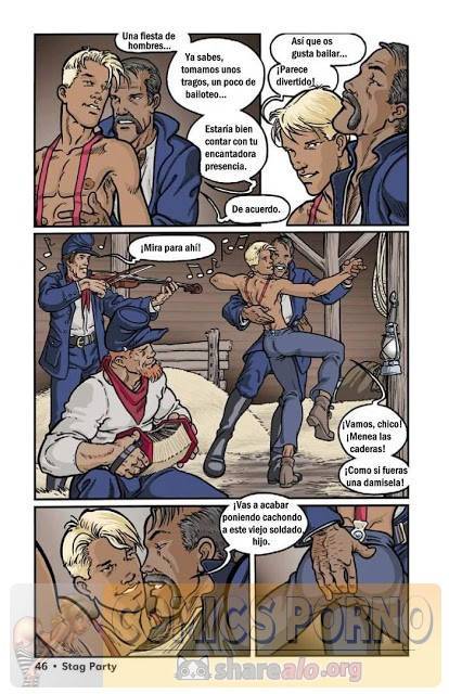 Una Fiesta Gay en el Establo - 3 - Comics Porno - Hentai Manga - Cartoon XXX