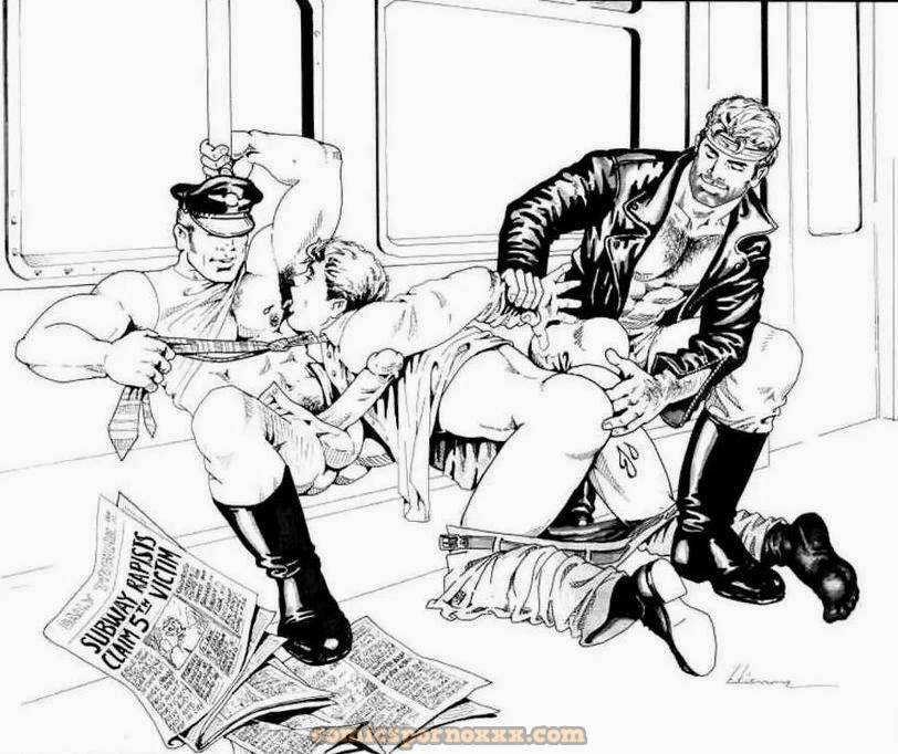 Violación en el Metro (Hombre Abusado Sexualmente) - 4 - Comics Porno - Hentai Manga - Cartoon XXX