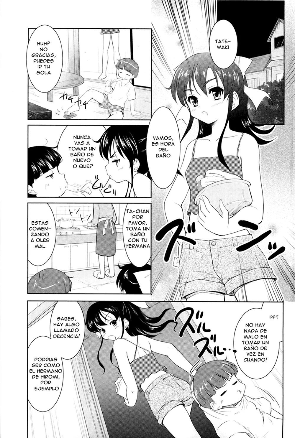 Violando a mi Hermana en el Baño - 1 - Comics Porno - Hentai Manga - Cartoon XXX